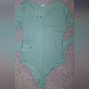 4/$18 long sleeve stretchy bodysuit